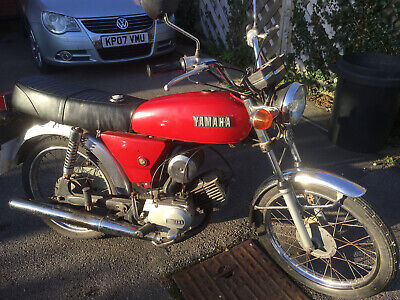 Yamaha Yb100 Red 1986 No Mot Project Or Spares / Repair