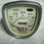 Vintage Honda Speedometer   Spares Or Repair