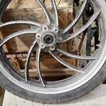 Yamaha Rd250lc Rd350 Lc Front Wheel Project Spares Or Repair