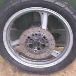 Yamaha Srx400 Srx600 Rear Wheel Project Spares Or Repair