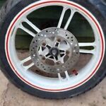 Yamaha Yzfr 125 Rear Wheel New Tyre .project Spares Or Repair
