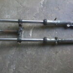 Kawasaki Kz550c Front Forks And Bottom Yolk For Spares Or Repair